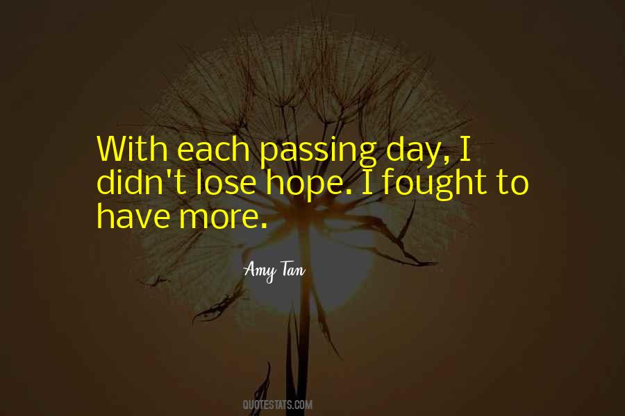 Passing Day Quotes #1200952