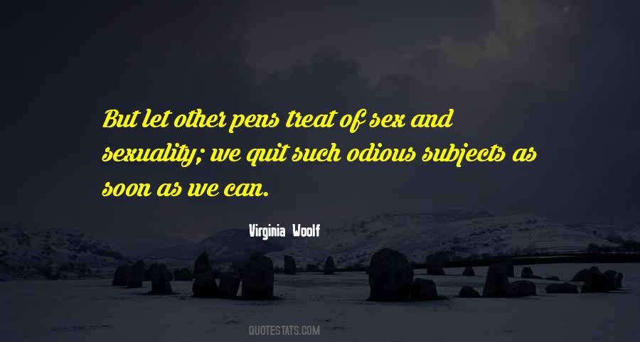 Quotes About Serious Subjects #155088