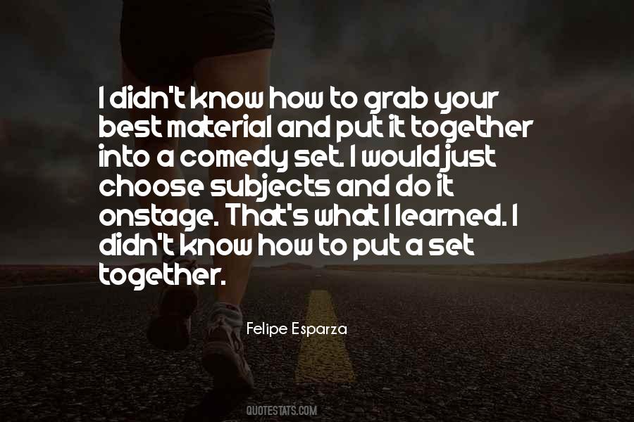 Quotes About Serious Subjects #92307