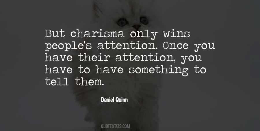 Quotes About Charisma #1213280