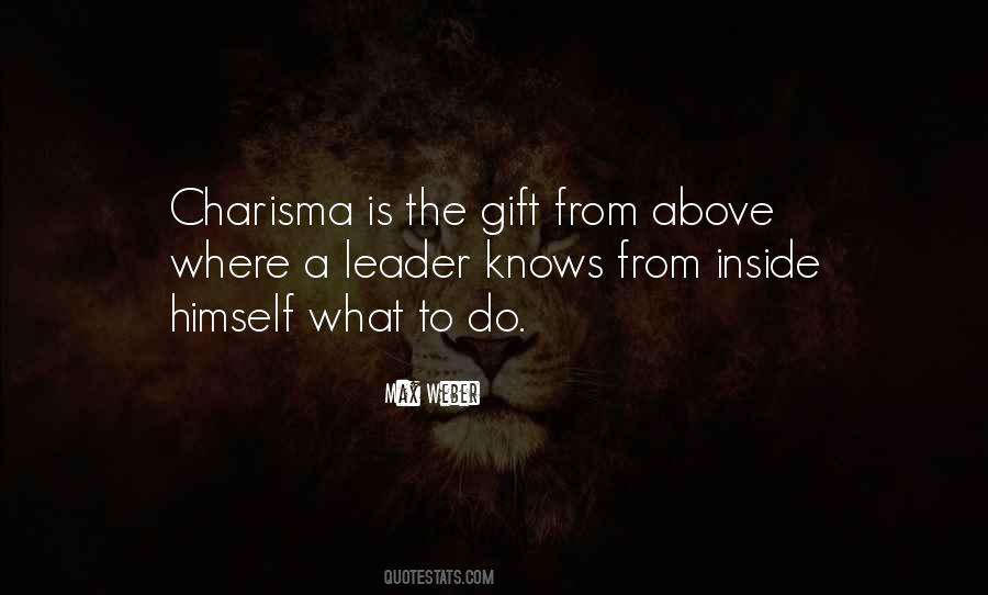 Quotes About Charisma #1463712