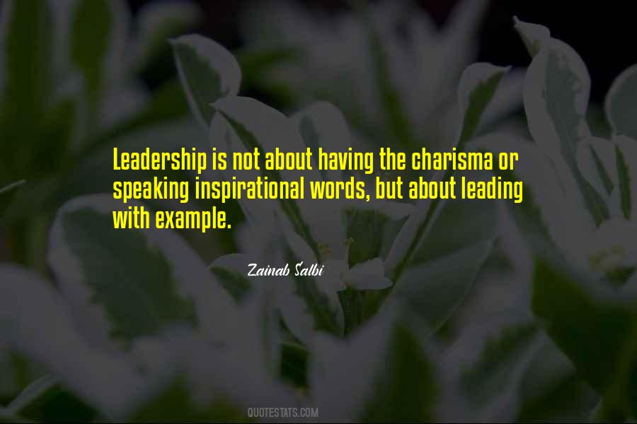 Quotes About Charisma #939629