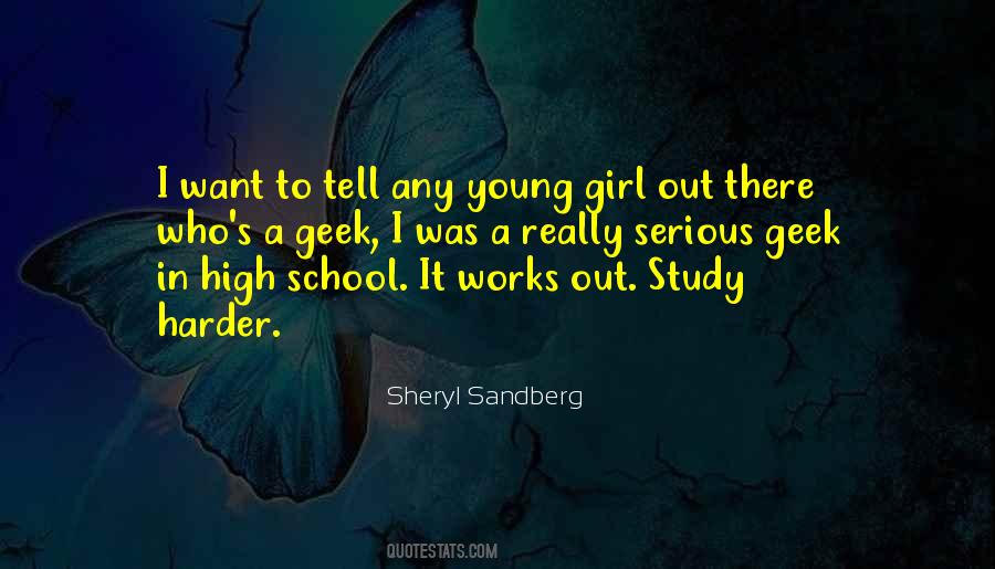 Quotes About Serious Study #1039289