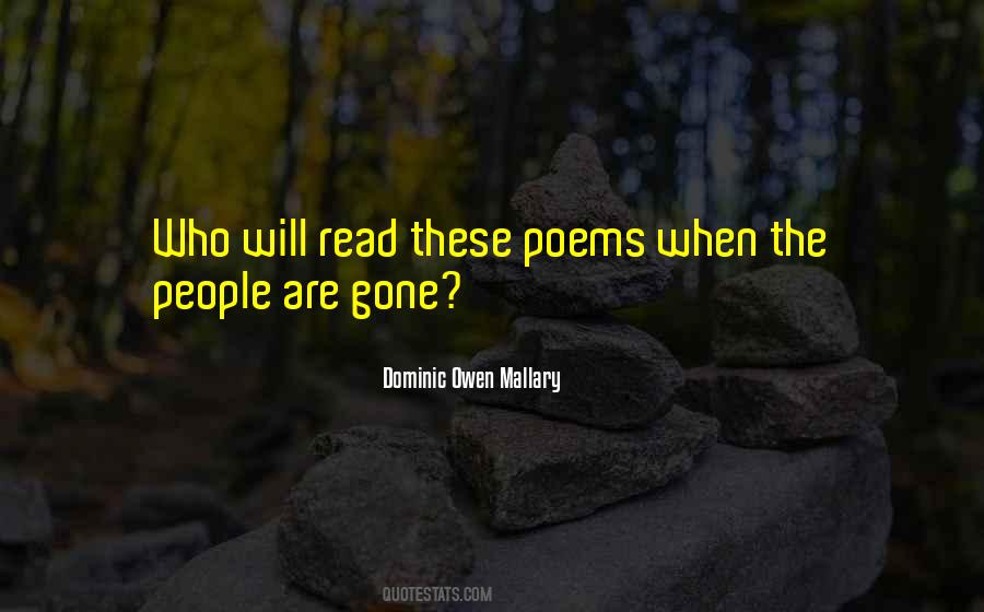 Quotes About Poems #1786506
