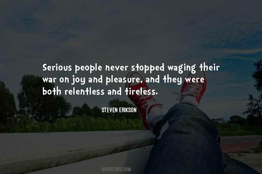 Quotes About Serious People #1751011