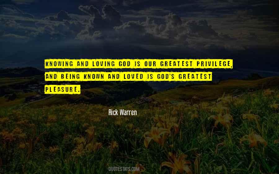 Quotes About Our Loving God #1035743