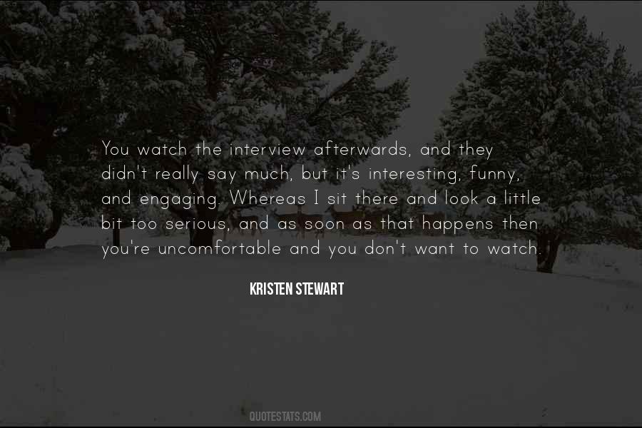 Quotes About Serious Looks #1058606