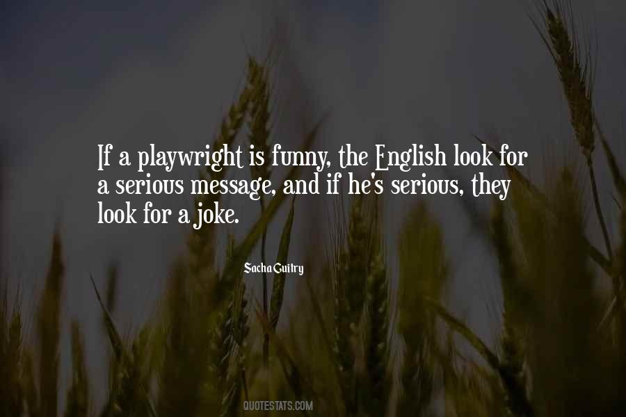 Quotes About Serious Looks #456424
