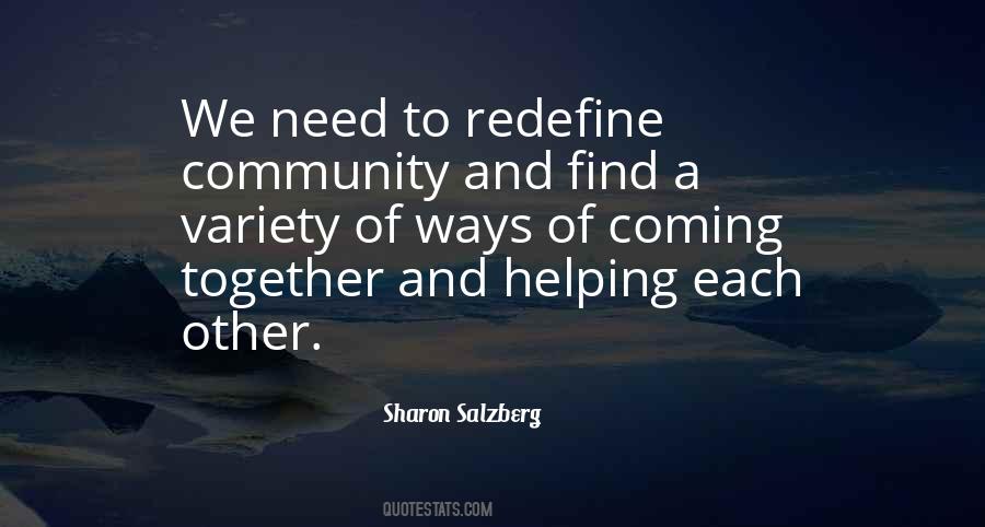 Quotes About Helping Others Community #771009