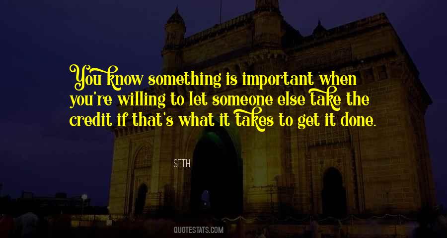 Someone Important Quotes #250695