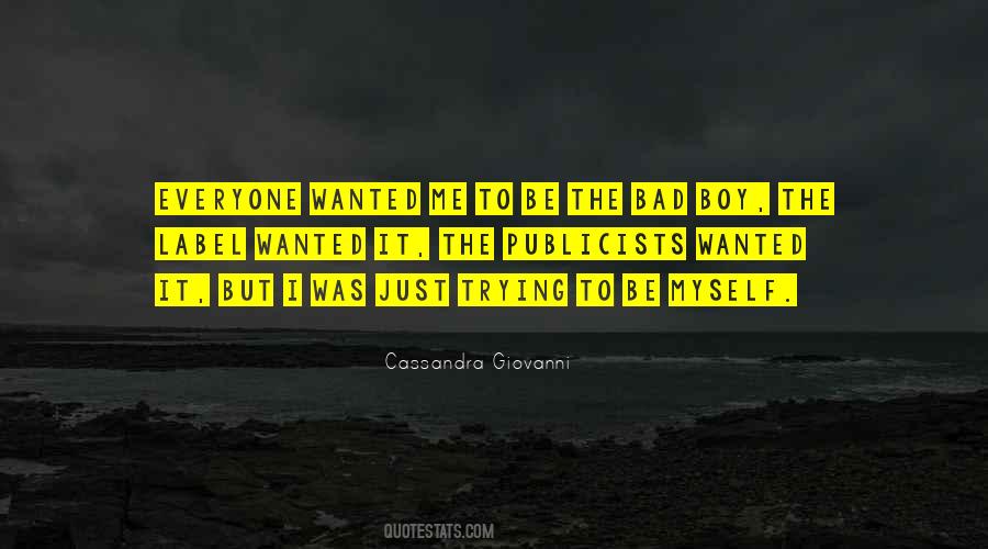 Quotes About Bad Boy Love #216390