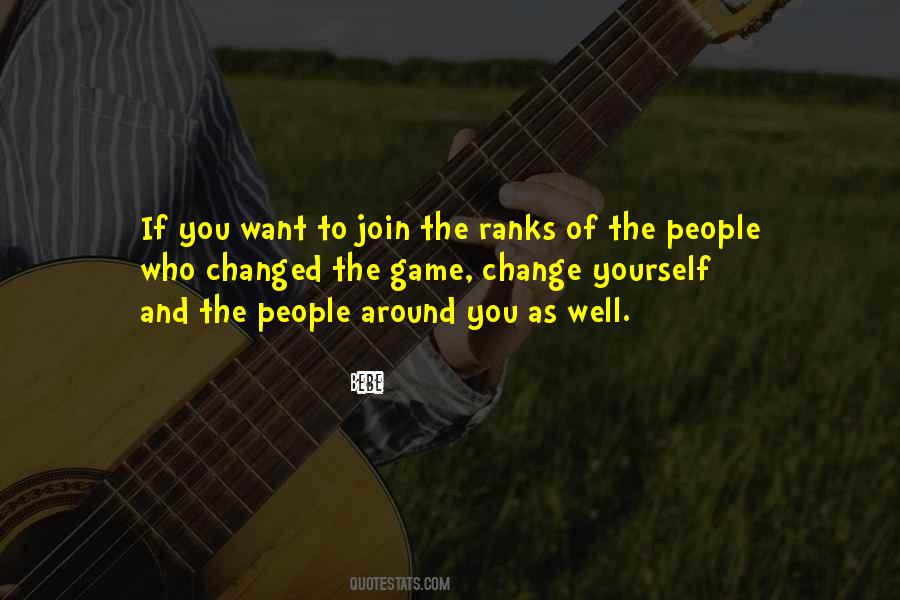 Quotes About Change Yourself #1647093