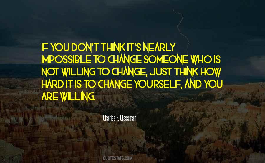 Quotes About Change Yourself #1742915