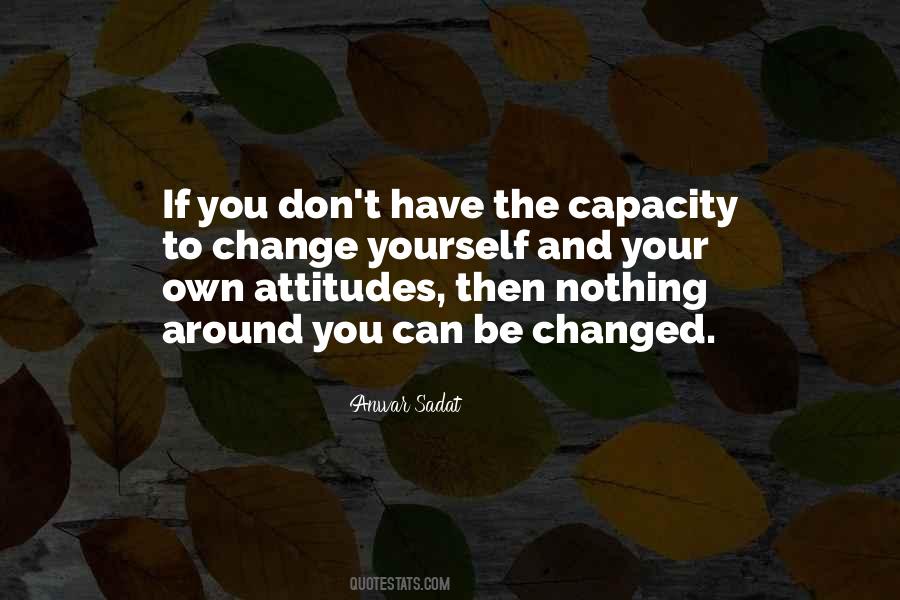 Quotes About Change Yourself #975434