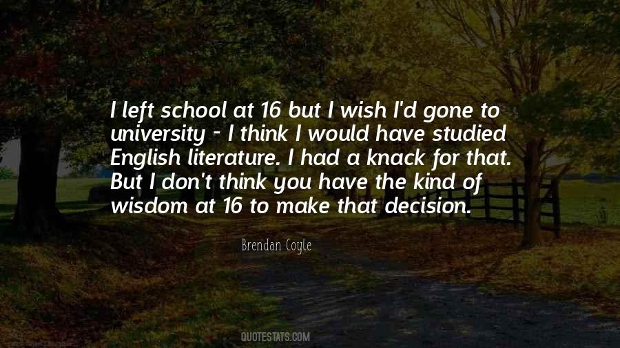 School English Quotes #210012