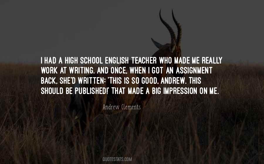 School English Quotes #388662