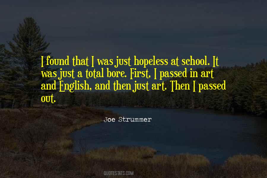 School English Quotes #513725