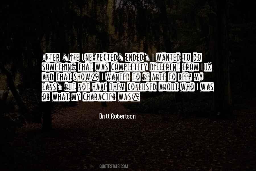 Quotes About Unexpected Life #150643