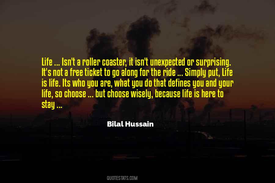 Quotes About Unexpected Life #494796