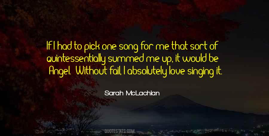 One Song Quotes #1599789