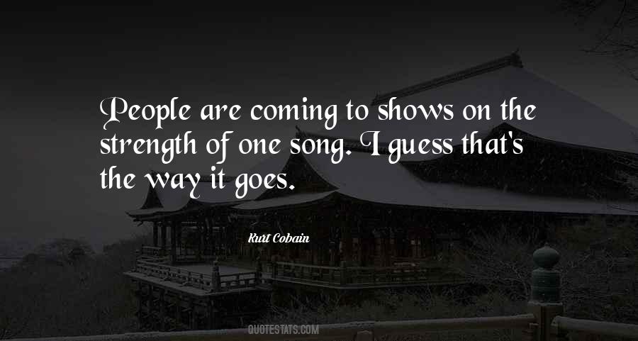 One Song Quotes #232912