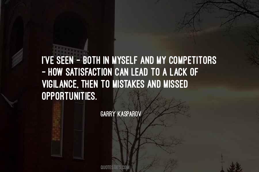 Quotes About Missed Opportunities #1107540