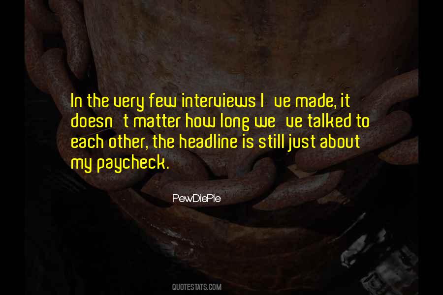 Very Few Quotes #1808127