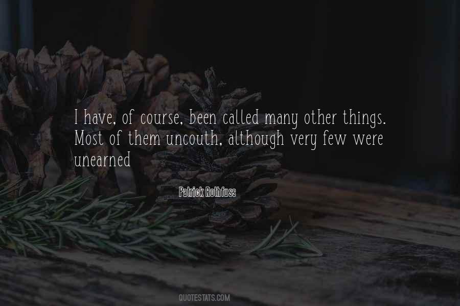 Very Few Quotes #1865314