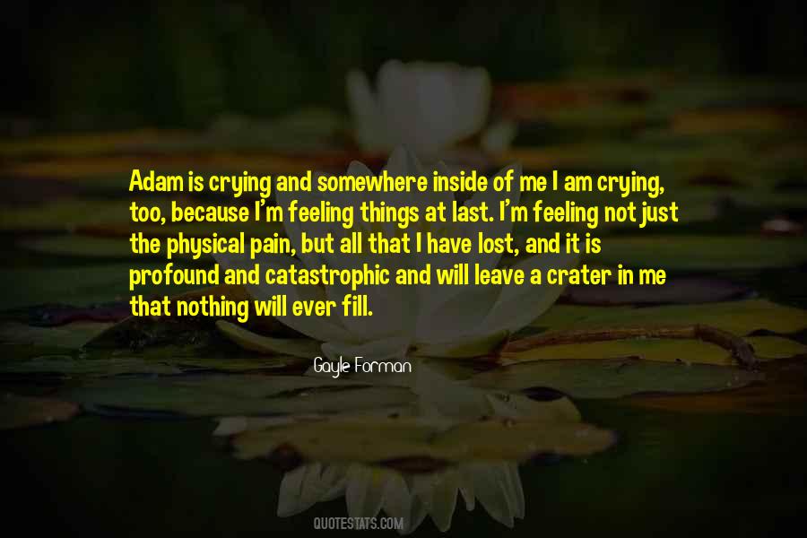 Quotes About Physical Pain #1247317