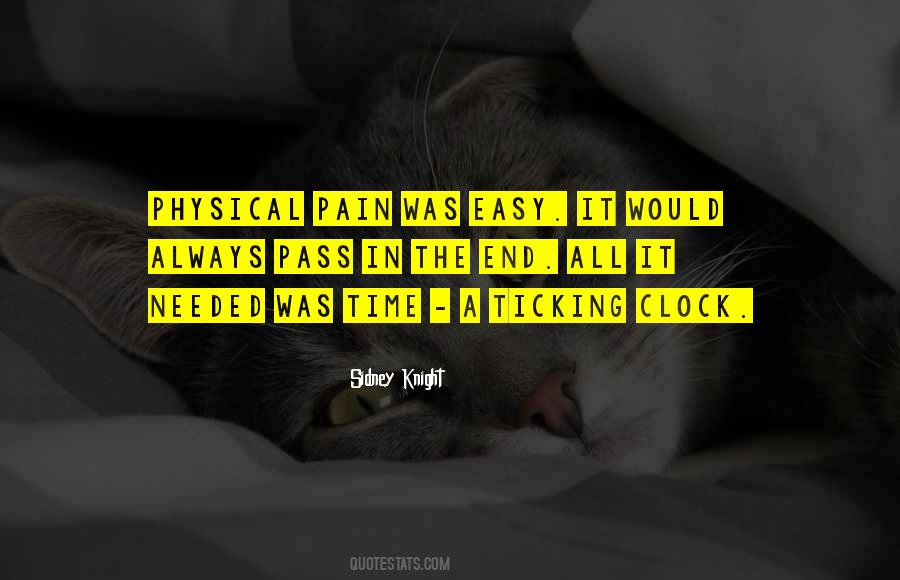 Quotes About Physical Pain #432601