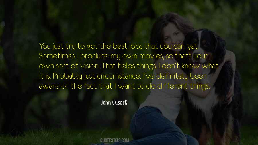 Different Jobs Quotes #112803