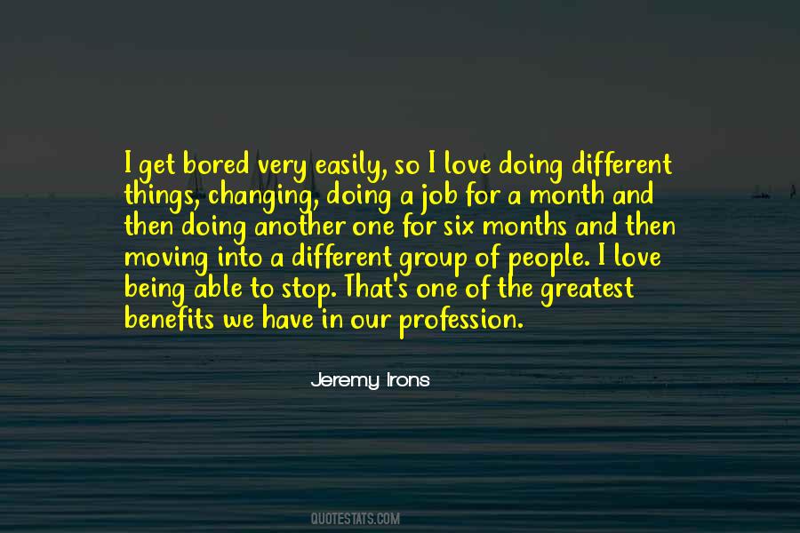 Different Jobs Quotes #186097