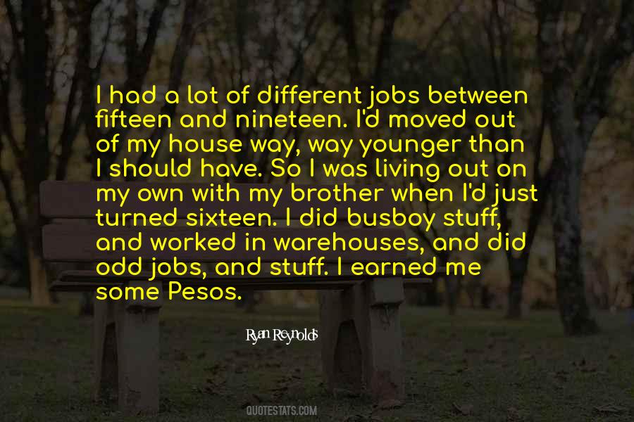 Different Jobs Quotes #515913