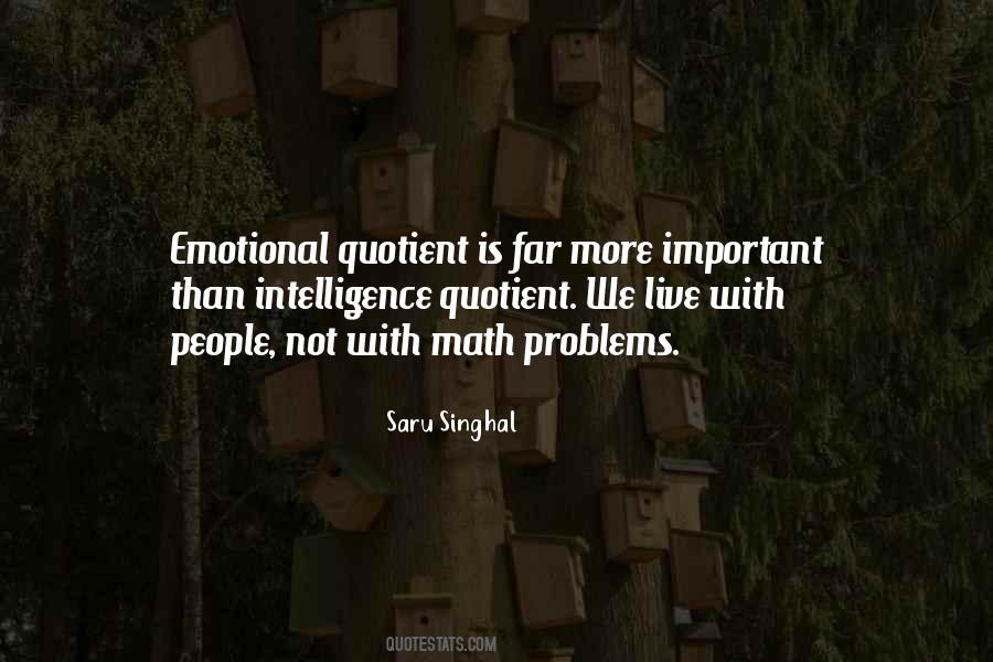 Quotes About Emotional Intelligence #346936