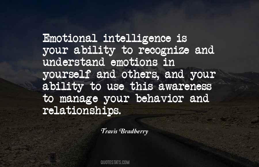 Quotes About Emotional Intelligence #747942