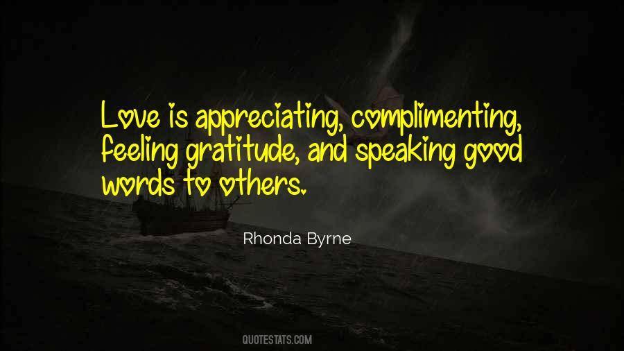 Quotes About Speaking Good Words #544036