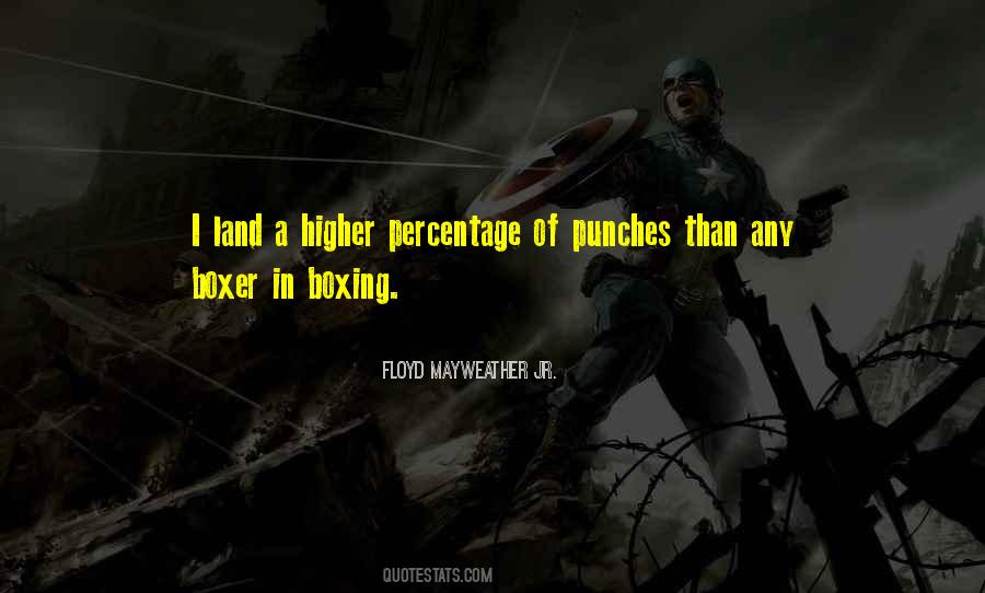 Quotes About Punches #252227