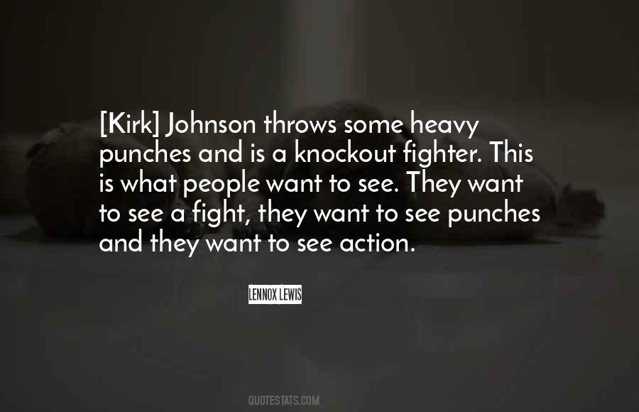 Quotes About Punches #614880