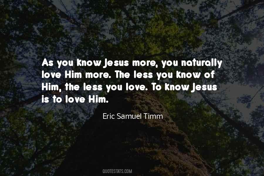 Quotes About The Love Of Jesus #112385