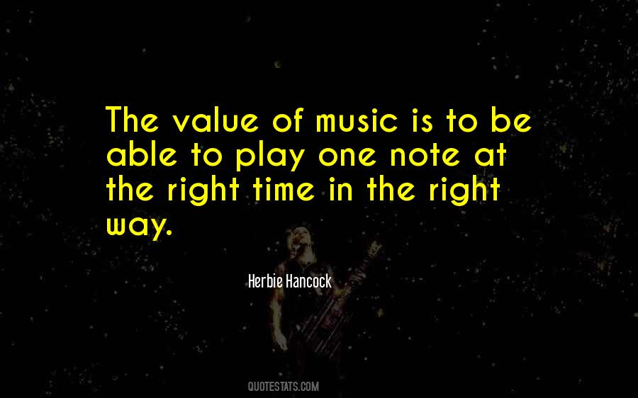 Right Note Quotes #572669