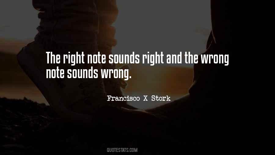 Right Note Quotes #891578