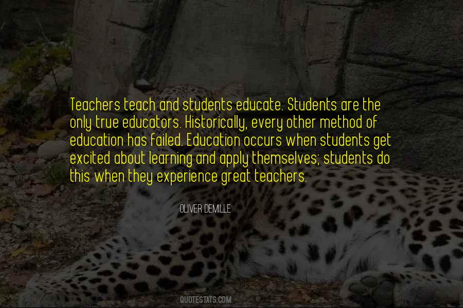 Quotes About Great Teachers #1413712