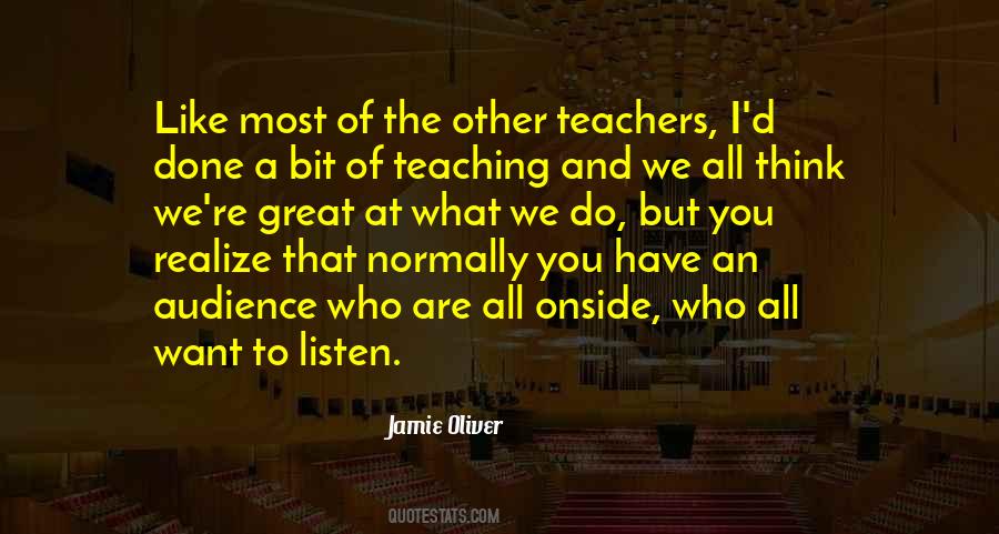 Quotes About Great Teachers #37876