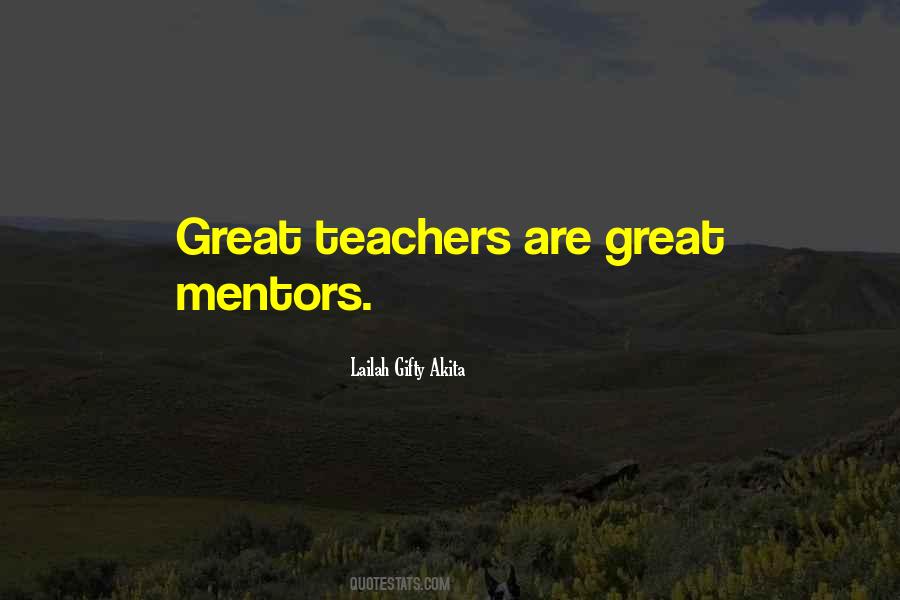 Quotes About Great Teachers #45362