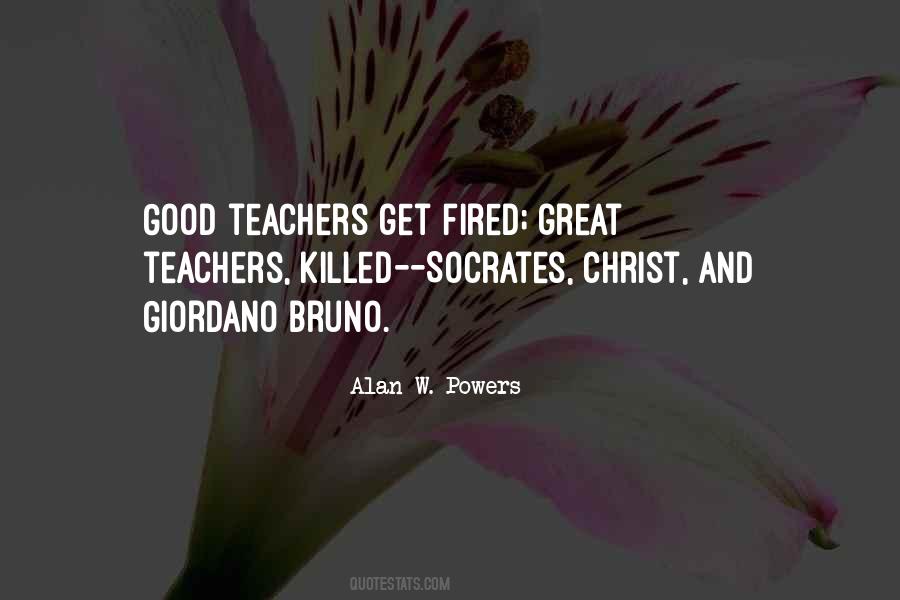 Quotes About Great Teachers #715557