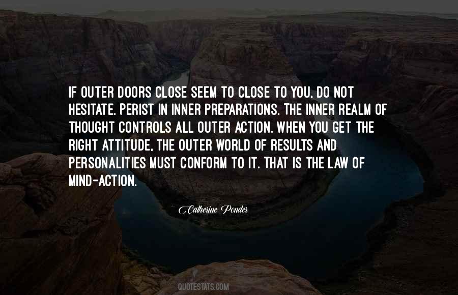 Inner Attitude Quotes #1061327
