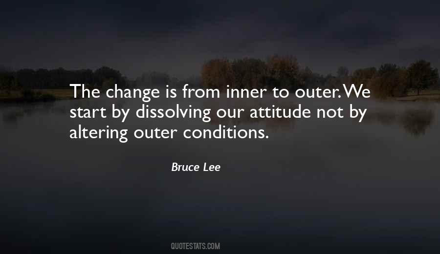 Inner Attitude Quotes #1183239