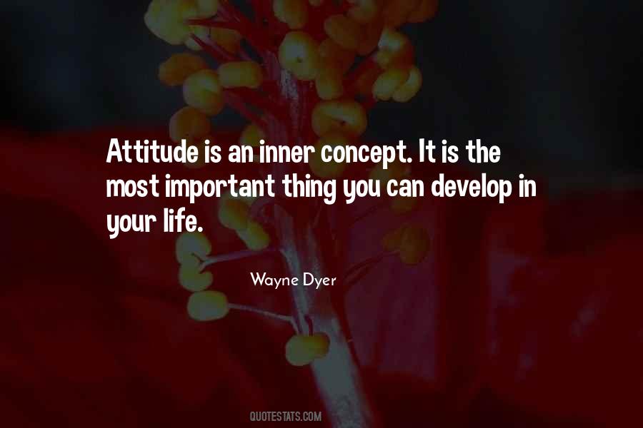 Inner Attitude Quotes #1260479