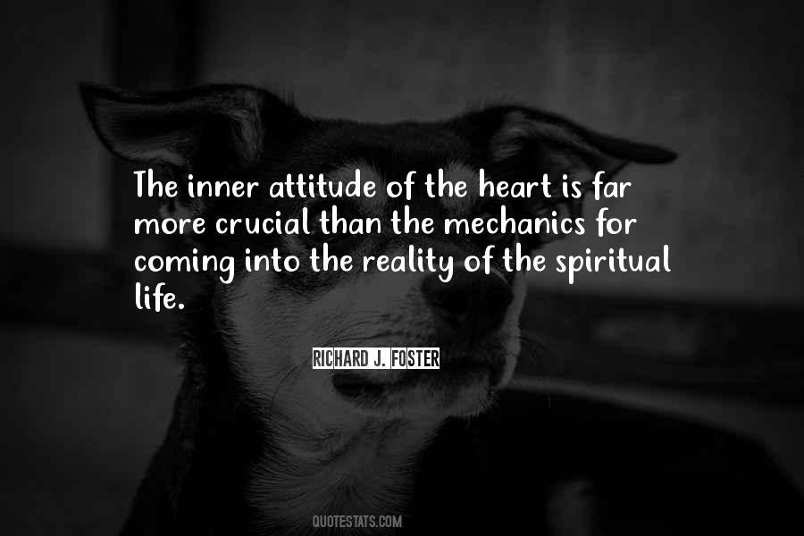 Inner Attitude Quotes #1567765