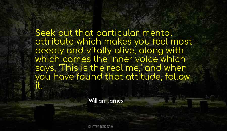 Inner Attitude Quotes #1603636